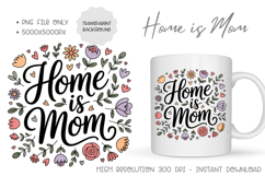 Mother's Day Quote Pastel Floral Product Image 1