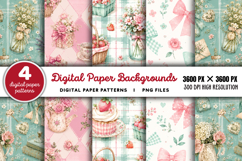 Digital Paper Backgrounds PNG Product Image 1