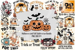 Halloween &amp; Fall PNG Bundle 9 Product Image 1