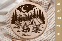 Adventure SVG, Engraved Laser Cutting board SVG Product Image 1