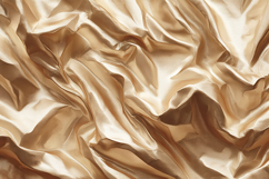 Golden fabric with smooth and shiny texture Product Image 1