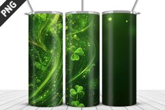 3D St Patrick&#039;s Day Tumbler Wrap| Sublimation Design Product Image 2