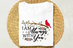 I Am Always With You Svg, Red Cardinal Memorial Svg. Product Image 2