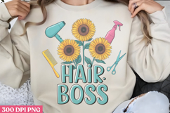 Hair Boss PNG, Hair Stylist Sublimation PNG Product Image 2