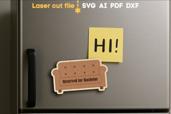 Christmas Toy &amp; Magnet SVG laser cut files for Glowforge Product Image 1
