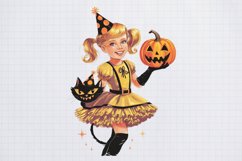 Vintage Witch Halloween Sublimation PNG Product Image 2