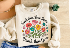 Teach them Love them Svg Design | Shirt Svg Product Image 2