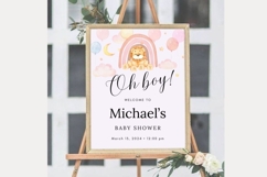 Baby Shower Welcome Template 59 Product Image 2