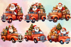 Christmas Truck Clipart Bundle, Christmas Bundle Product Image 2