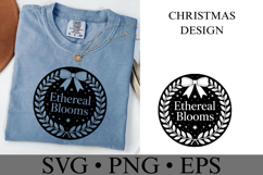 Ethereal Blooms Svg | Christmas svg | Shirt Svg Product Image 2