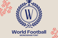 World Football Monogram Product Image 1