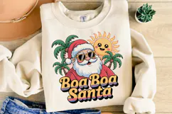 Boa Boa Santa Svg | Christmas Svg | Shirt Svg Product Image 2