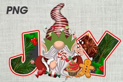 merry christmas png JOY png christmas elf sublimatiion Product Image 1