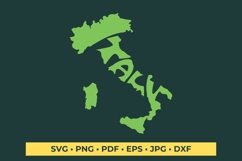 Italy SVG cut file in the shape of the country Product Image 2