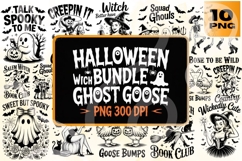 Retro Halloween PNG Bundle Product Image 1