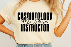 Cosmetology Instructor SVG Product Image 1