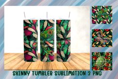 Spring Skinny Tumbler Sublimation Desing. Product Image 1