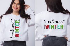 Welcome Winter svg design Product Image 1
