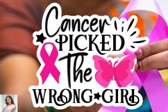 Breast Cancer SVG Sticker Bundle Product Image 4