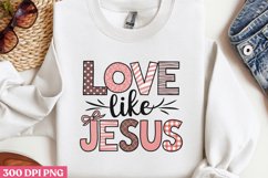 .LOVE like Jesus PNG, God Is Love Clipart PNG Product Image 2