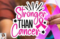 Breast Cancer SVG Sticker Bundle Product Image 12
