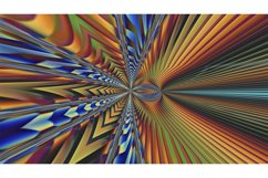 Abstract gradient textural fantasy linear background. Product Image 1
