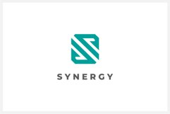 Synergy Letter S logo design vector template Product Image 1