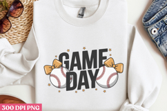 Game day PNG, Game Day Baseball Sublimation PNG Product Image 2