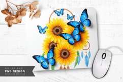 Radiant Nature Escape Mouse Pad PNG Design Product Image 1