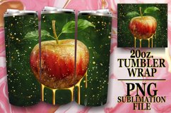 Juicy 3D Fruit Pattern Tumbler Sublimation - 20oz Product Image 1