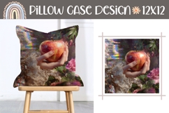 Abstract Pillow Case, Apple Pillow Template Product Image 1