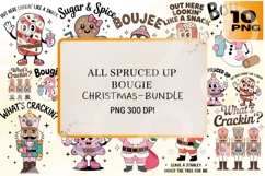 All Spruced Up Bougie Christmas Bundle - 300 DPI Product Image 1