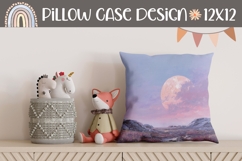 Space Pillow Case Design, Cosmic Pillow Template Product Image 1