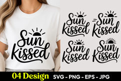 Sun Kissed SVG PNG Product Image 1