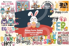 Easter Bunny PNG Bundle 29 Product Image 1