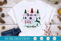 Christmas Sublimation Design | Christmas PNG Design Product Image 2