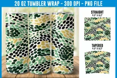 Crocodile Print Tumbler Wrap | Tumbler Wrap Sublimation Product Image 1