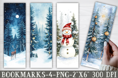 Snowy Forest Magic Bookmark Product Image 1