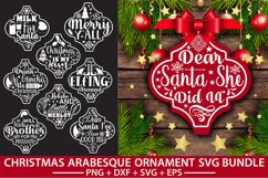 Christmas Arabesque Ornament Bundle Product Image 1