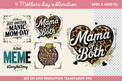 Mothers day Mom sublimation Bundle PNG Product Image 2