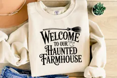 Welcome to our haunted farmhouse Svg | Halloween | Shirt Svg Product Image 2