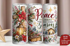 Peace in Christ Christmas PNG, Christian Faith Christmas Sub Product Image 2