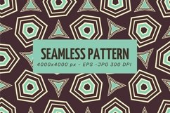 Mid Century retro vintage Pattern 60s Product Image 1