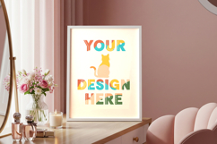Feminine bedroom picture frame mockup Product Image 2