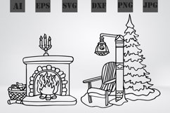 Christmas Decorations Cliparts Product Image 1