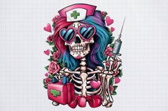Funny Skeleton Messy CLIPART PNG Product Image 1