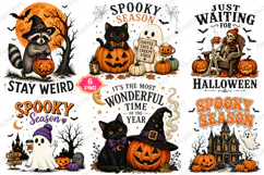 Trending Halloween PNG, Spooky Season PNG, Funny Halloween Product Image 1