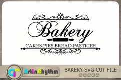 Bakery Svg, Bakery Shop Svg, Bake shop Svg, Bakery Sign Svg Product Image 1