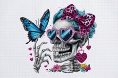 Funny Skeleton Messy CLIPART PNG Product Image 1