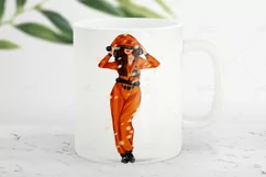 Cosy Halloween Girls Sublimation Design|7 PNG Files | 300DPI Product Image 2